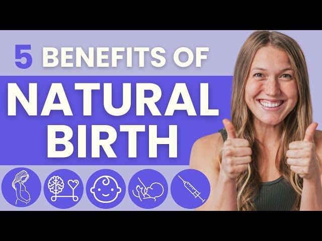 NATURAL BIRTH IS ACTUALLY HEALTHY FOR MOMS and BABIES