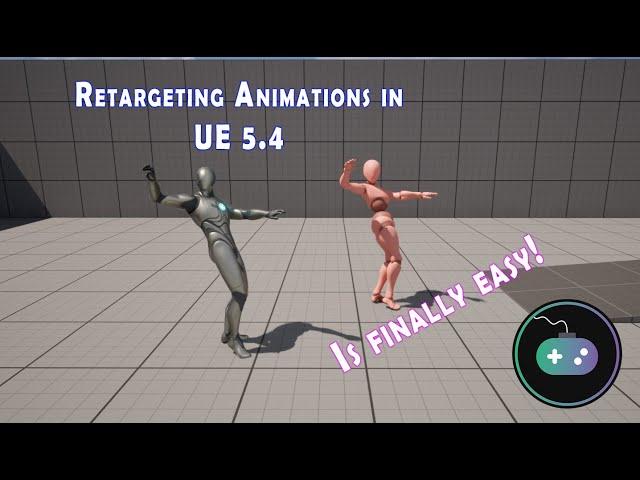 Retargeting Animations in 5.4 is Finally Easy!!! #unrealengine5