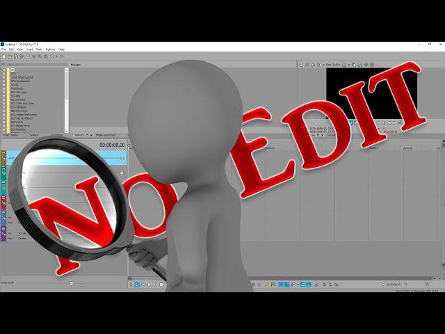 Vegas Pro 17 - пропали инструменты монтажа