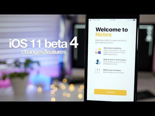 20+ new iOS 11 beta 4 features / changes!