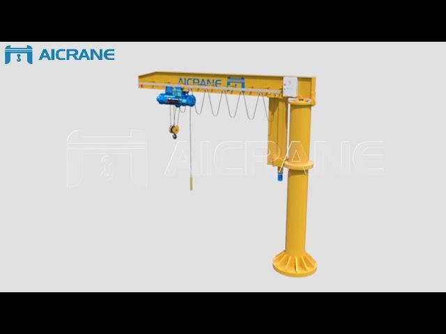 Aicrane AQ-BZ type pillar jib crane