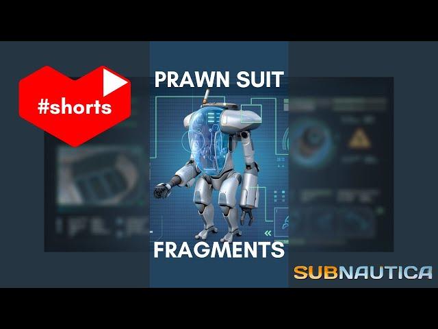 Prawn Suit Fragments In Subnautica #shorts