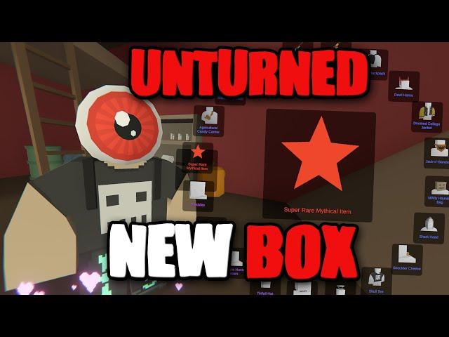 Unturned - NEW BOX, SKINS & MYTHICALS!