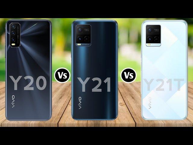 vivo Y20 vs vivo Y21 vs vivo Y21T