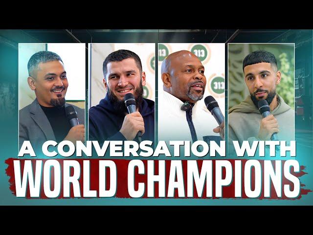 Q&A with Artur Beterbiev, Roy Jones.Jr and Shabaz Masoud