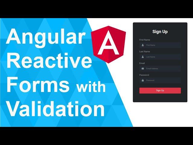 Angular Reactive Forms with custom validators and animations.