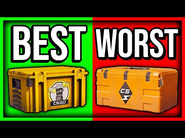 OPENING THE BEST AND WORST CS2 CASE (DOES IT MATTER?)