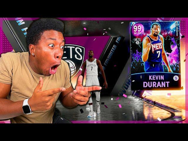 OMG I PULLED 99 OVR DARK MATTER KEVIN DURANT! NBA 2k22 MyTEAM