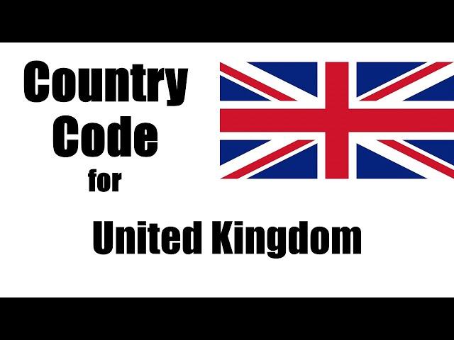 United Kingdom Dialing Code - British Country Code - Telephone Area Codes in United Kingdom