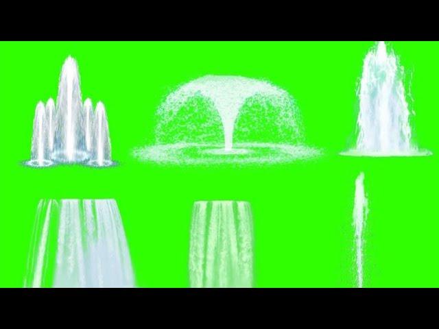 Copyright Free animated waterfall Green Screen Effect | Chroma Key | Royalty Free |