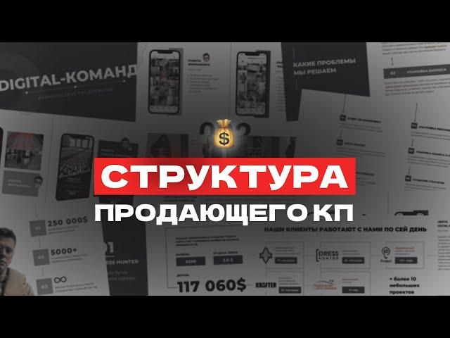 СТРУКТУРА ПРОДАЮЩЕГО КОММЕРЧЕСКОГО ПРЕДЛОЖЕНИЯ