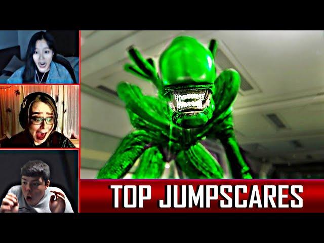 Alien: Isolation Top Twitch Jumpscares Compilation | Horror Games Best Moments