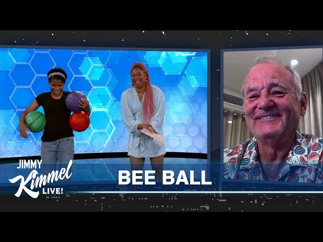 Basketball & Spelling Phenom Zaila Avant-garde Wows Us Again & Gets Surprise from Bill Murray!