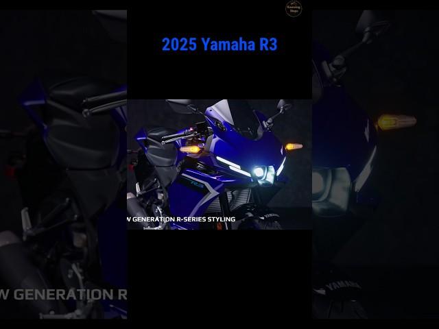 #shorts Yamaha yzf r3 (global edition) 2025 looks design walk around launch soon india.