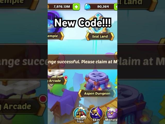 New Code!!!  Idle Heroes