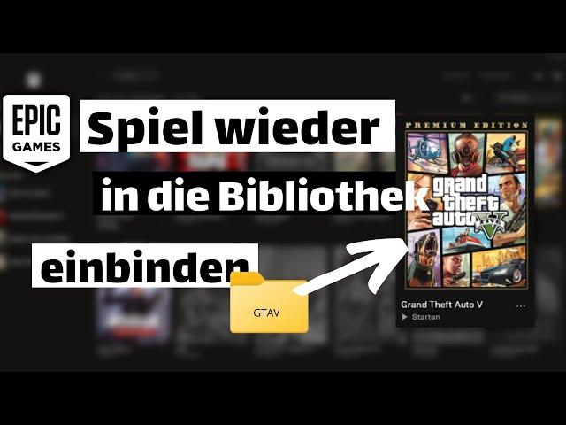 Bereits installierte Epic Games spiele anzeigen!