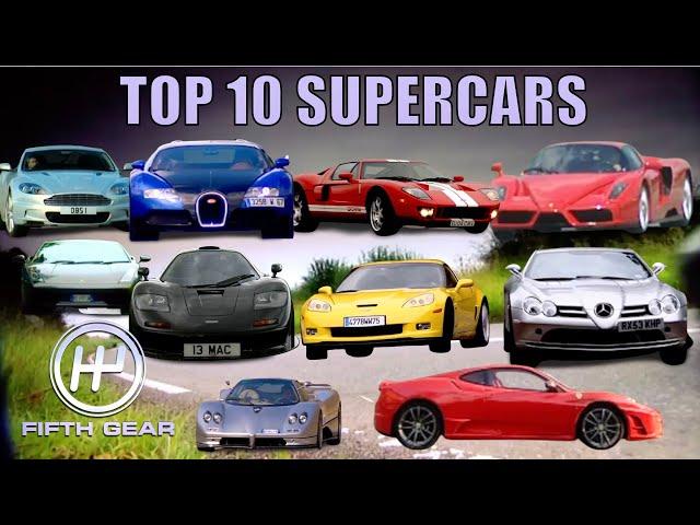 The Top 10 Supercars of ALL TIME - The FULL film | Fifth Gear