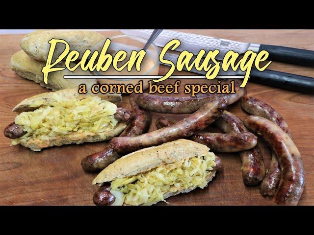 The Reuben Sausage - Corned Beef Special