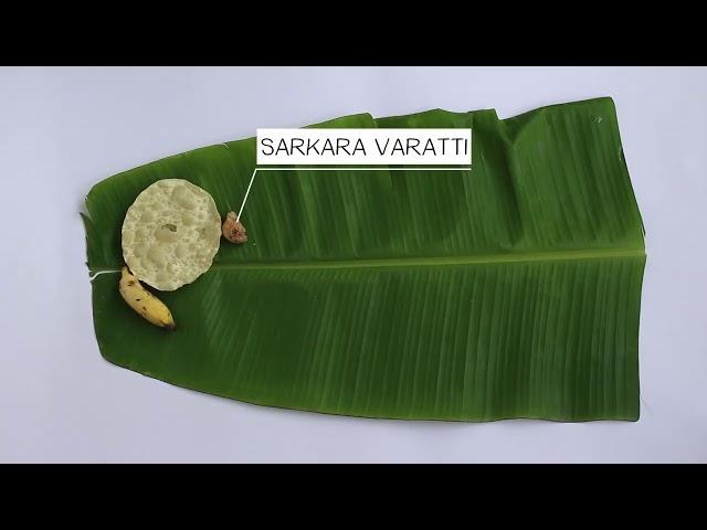 How to serve a Sadya (traditional vegetarian feast)? Order of serving Kerala sadya