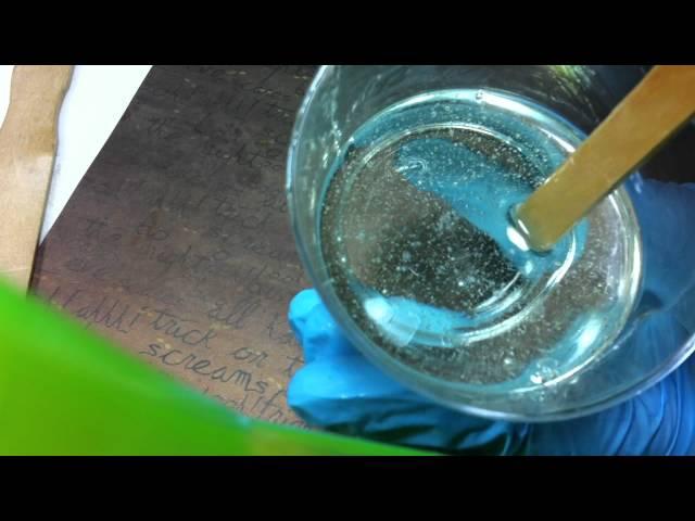 Resin tutorial: mixing for newbs (two part epoxy resin)