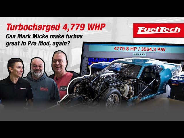 Turbocharged 4,779 WHP: Can Mark Micke make turbos great in Pro Mod, again?