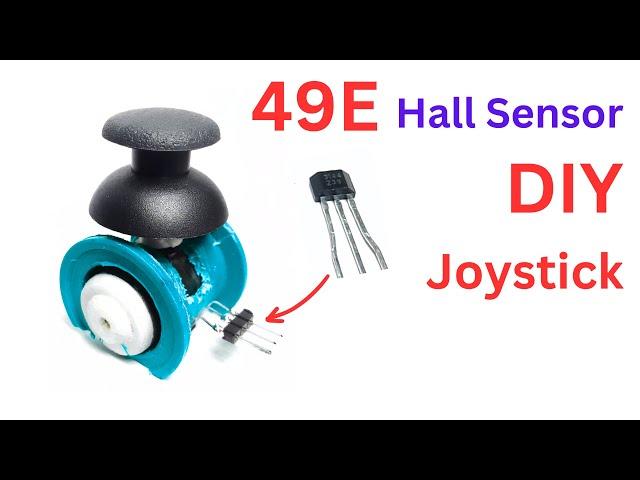 DIY Hall Effect Sensor Joystick SS49E A3144 #joystick #hallsensor  #sensor