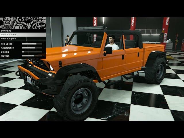 GTA 5 - Past DLC Vehicle Customization - Canis Kamacho (Jeep Crew Chief 715)