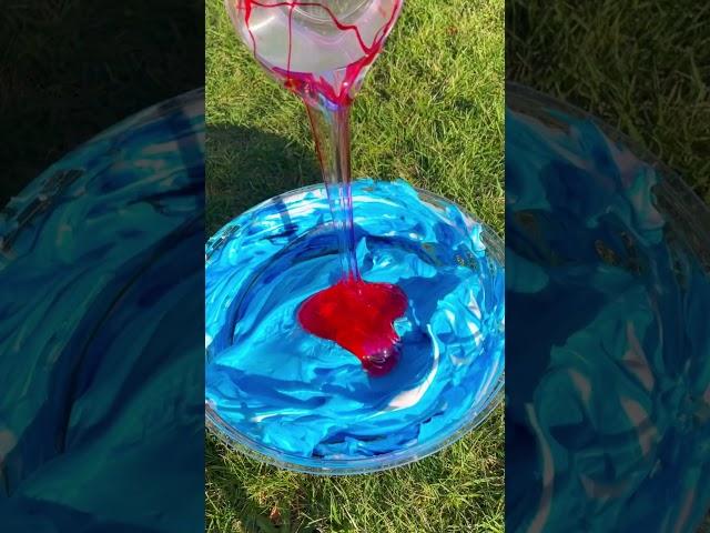 Giant Fluffy Slime 🫢 #slime #shorts #satisfying