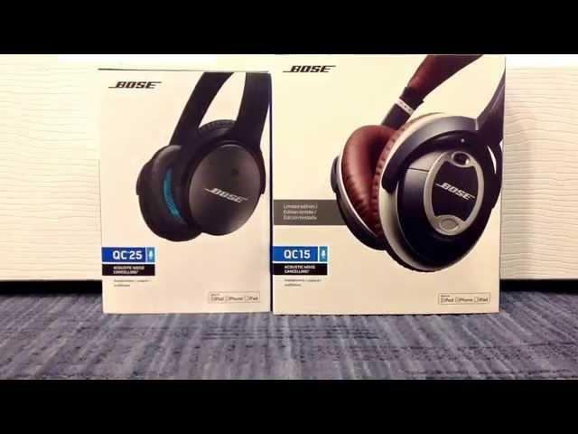 Bose QC25 vs QC15 review.