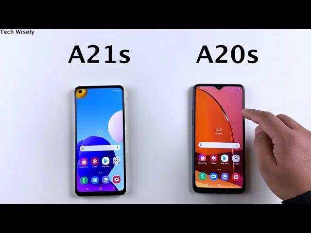 SAMSUNG A21s vs A20s - SPEED TEST in 2021