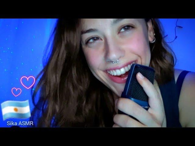 ASMR  SUSURRANDO PALABRAS DE ARGENTINA - ASMR en Español 