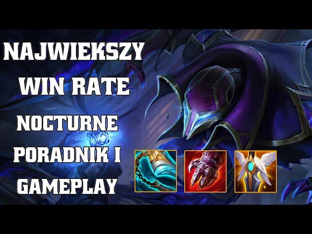 Największy win rate tego patcha - Nocturne Poradnik + Gameplay | League of Legends | Po polsku