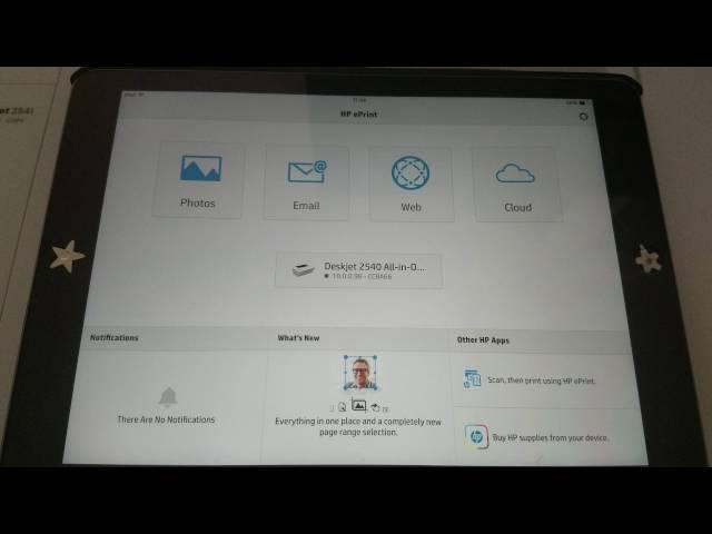 How to Print Wireless to a HP printer with iPad