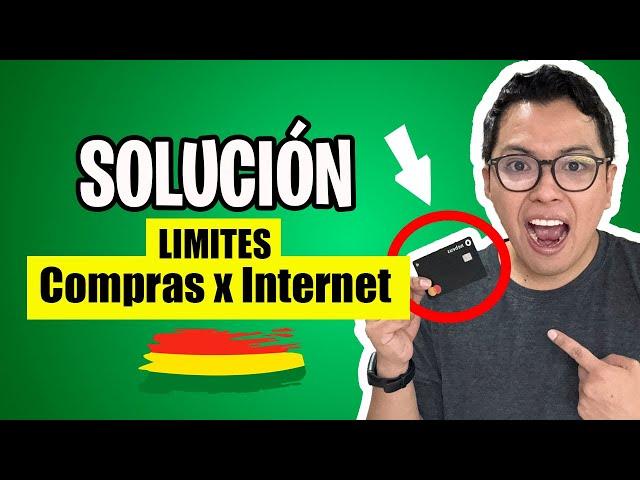 [SOLUCIÓN] Compras por Internet Bolivia LÍMITE de compras - Tarjeta NEBEUS