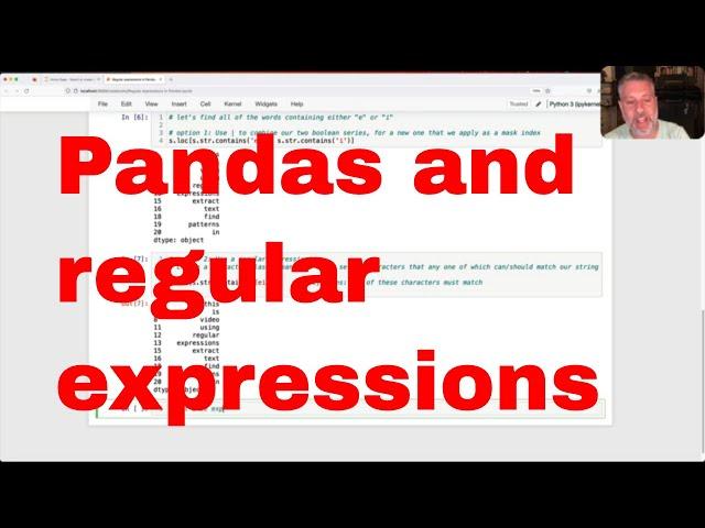 Finding text patterns in Pandas with regular expressions