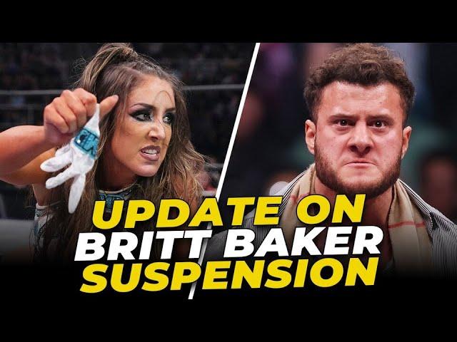 Update On Britt Baker's AEW Suspension