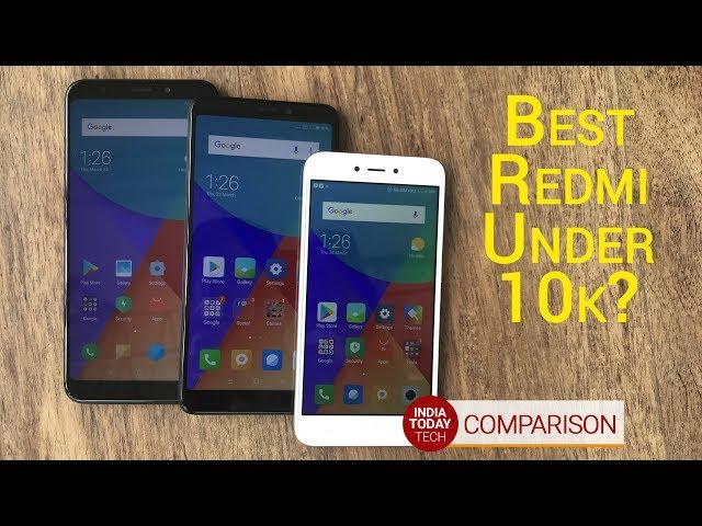 Redmi 5A Vs Redmi 5 vs Redmi Note 5: Display, camera, performance and best value