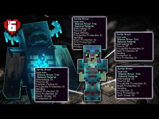 I Built Minecraft’s ILLEGAL GOD ARMOR …. Again In Ultra Hardcore Minecraft