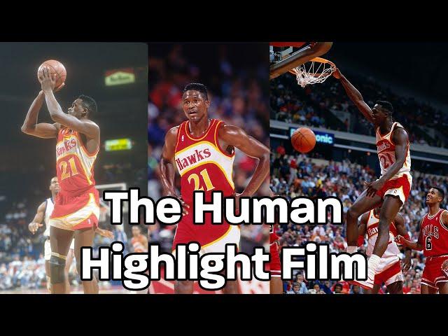 Dominique Wilkins Atlanta Hawks Highlights | The Human Highlight Film