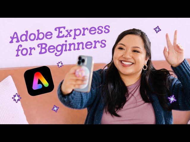 How to use the Adobe Express Mobile App [Beginner's Guide]