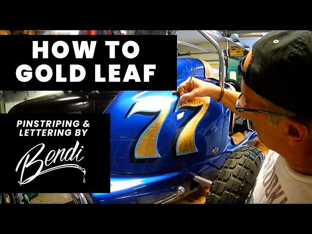 How to Gold Leaf Tutorial - Start to Finish