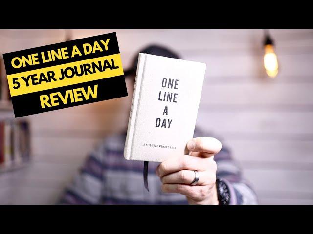 One Line A Day 5 Year Journal Review