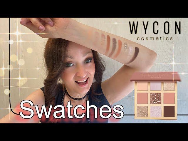  WYCON -  SELVATICA COLLECTION  tutti gli swatches della palette | One B Queen