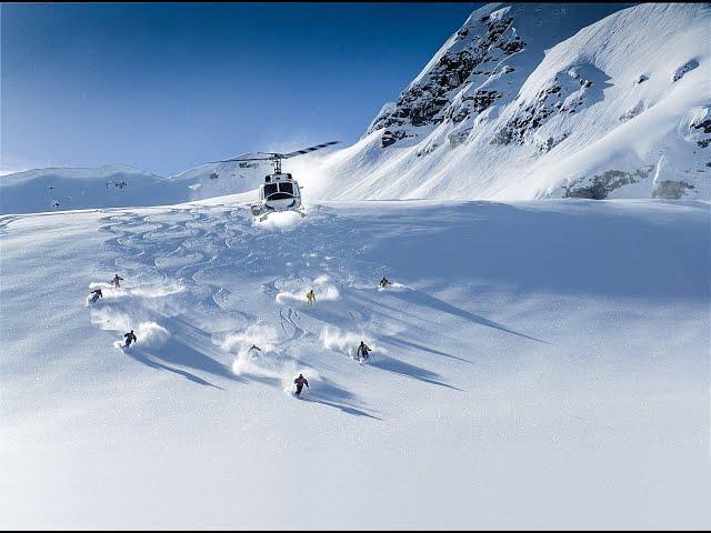 Heli Skiing near Banff National Park