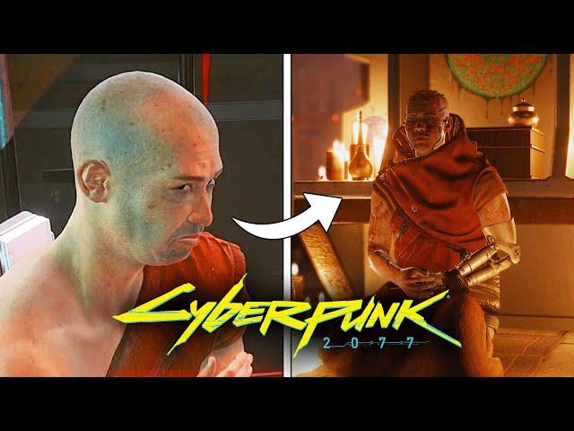 CYBERPUNK 2077 - Kill to Save Monk vs Non Lethal to Save Monk (Sacrum Profanum Monk Side Job)