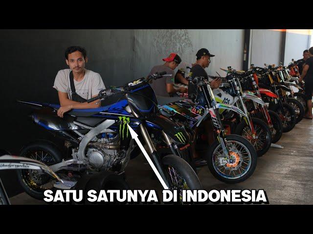 YAMAHA YZ 450F OTW KEJURNAS SUPERMOTO SERI 1 YOGYAKARTA