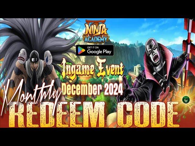 Ninja Academy New Redeem Code  December 2024Ninja Academy Global Naruto RPG - android