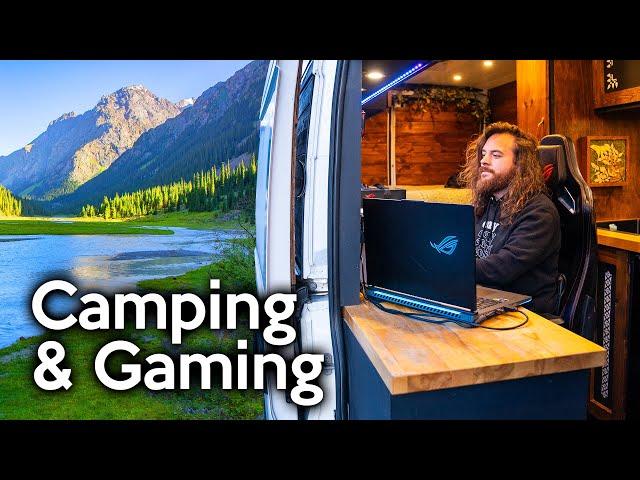 Camping, Cooking, & Gaming in a Van (Driving to Alaska)