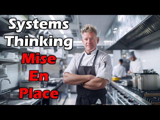 Systems Thinking: "Mise en place" - Cognitive neuroscience of the Task Set to structure thinking