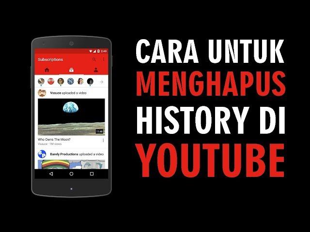 Cara Menghapus Riwayat Tontonan dan Pencarian Video yang Ditonton di Youtube